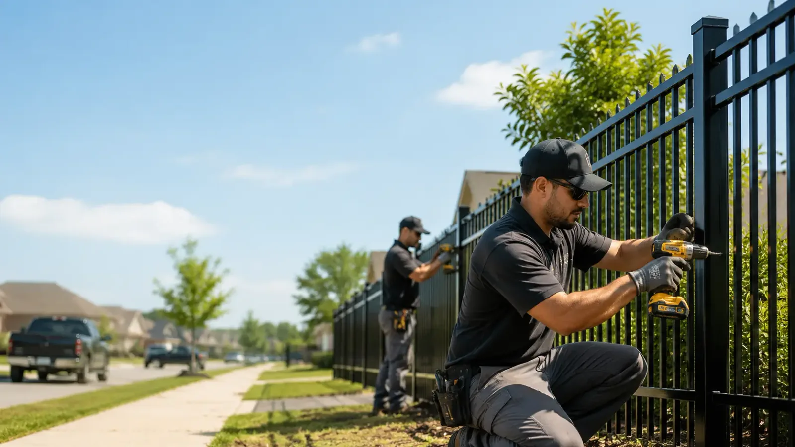 Metal Fence Installation in Rock City, IL